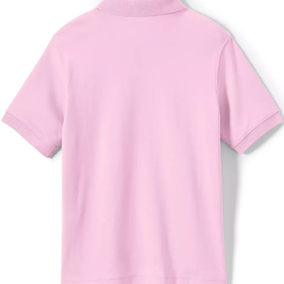 Kids Short Sleeve Interlock Polo Shirt