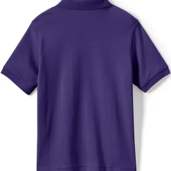 Kids Short Sleeve Interlock Polo Shirt