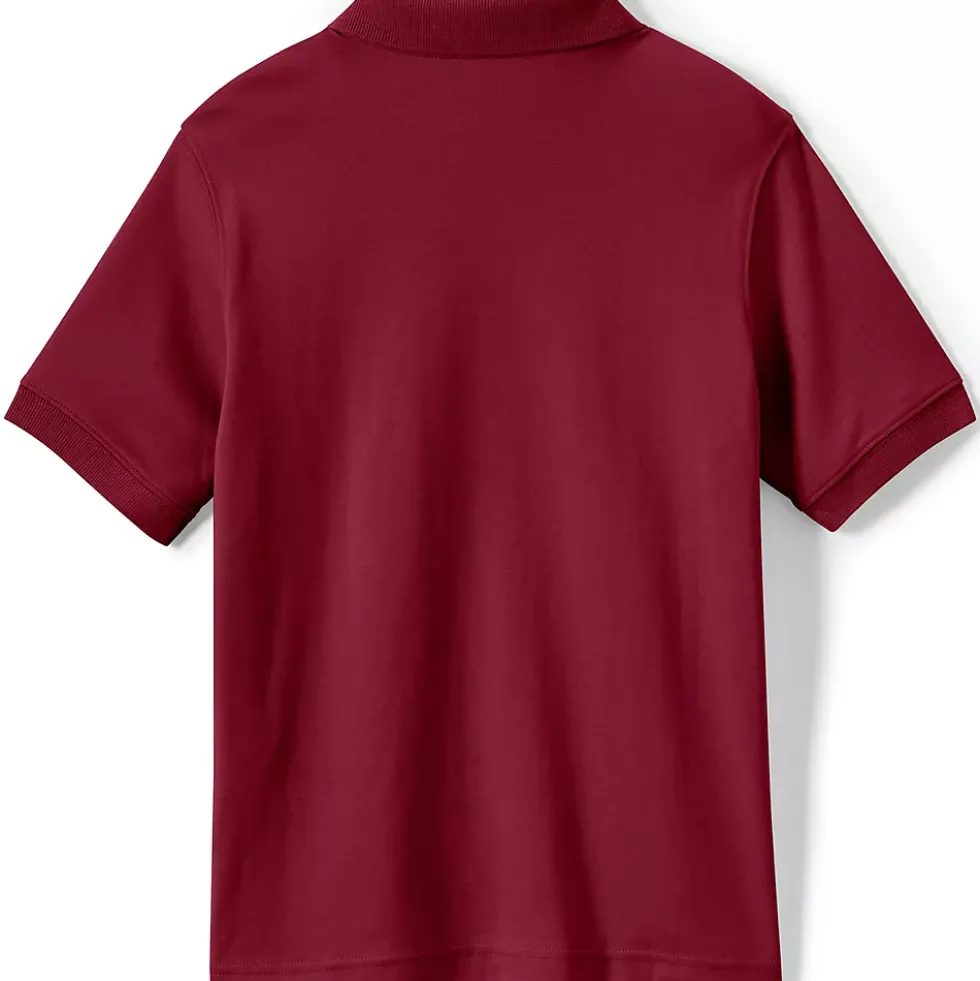 Kids Short Sleeve Interlock Polo Shirt
