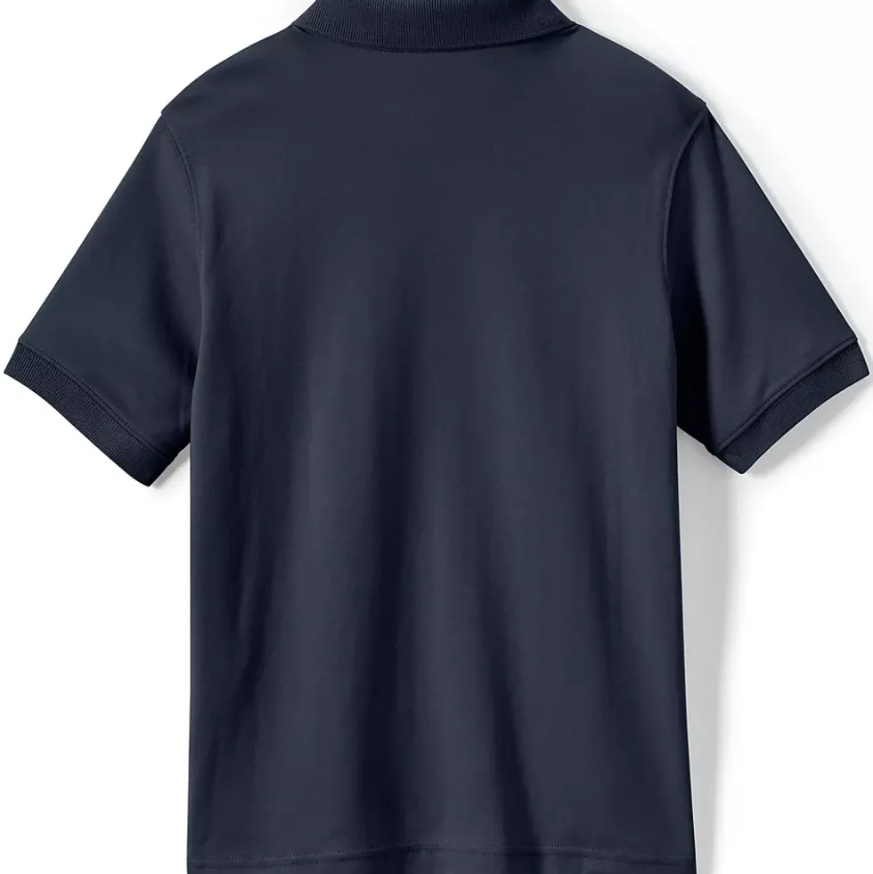 Kids Short Sleeve Interlock Polo Shirt