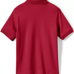 Kids Short Sleeve Interlock Polo Shirt