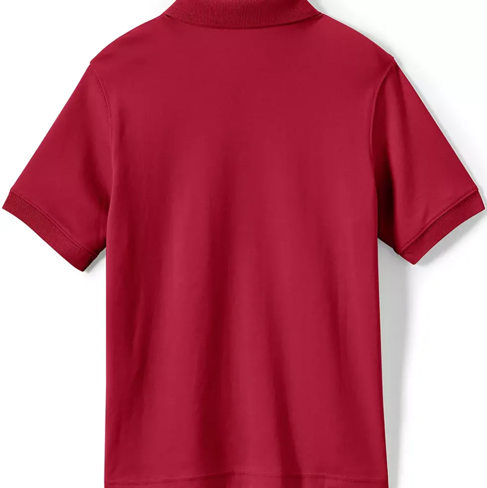 Kids Short Sleeve Interlock Polo Shirt