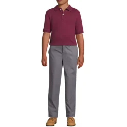 Kids Short Sleeve Interlock Polo Shirt