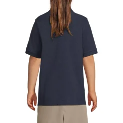 Kids Short Sleeve Mesh Polo Shirt