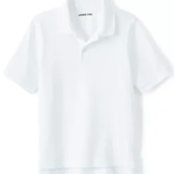 Kids Short Sleeve Mesh Polo Shirt