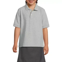 Kids Short Sleeve Mesh Polo Shirt