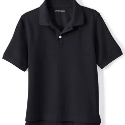 Kids Short Sleeve Mesh Polo Shirt