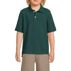 Kids Short Sleeve Mesh Polo Shirt