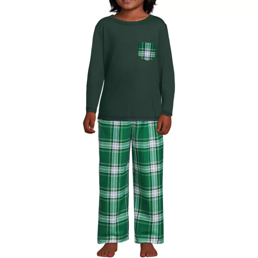 Kids Soft Jersey Pocket Sleep Top