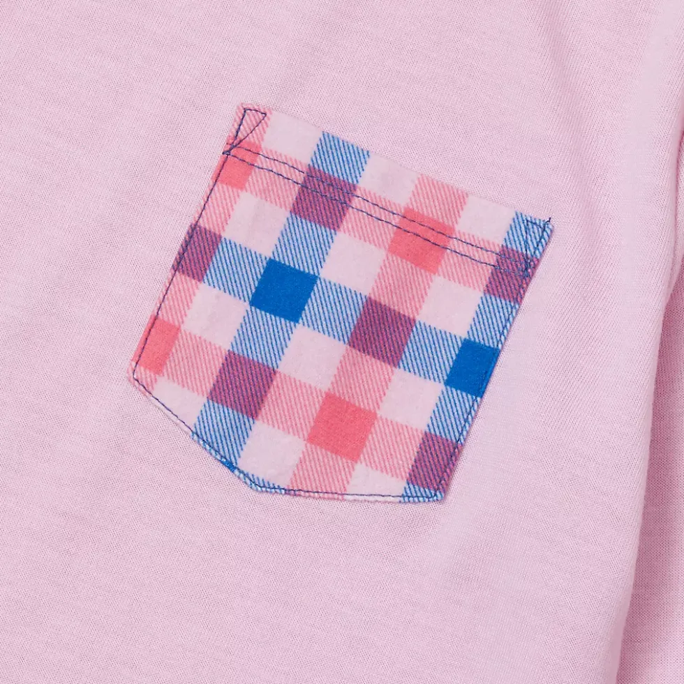 Kids Soft Jersey Pocket Sleep Top