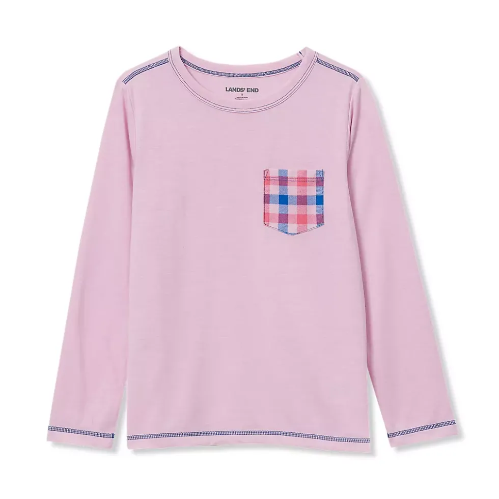 Kids Soft Jersey Pocket Sleep Top