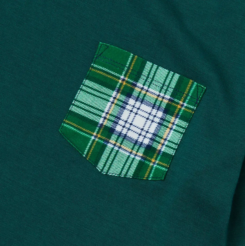 Kids Soft Jersey Pocket Sleep Top