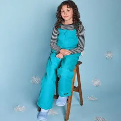 Kids Squall Waterproof Insulated Iron Knee Snow Bibs