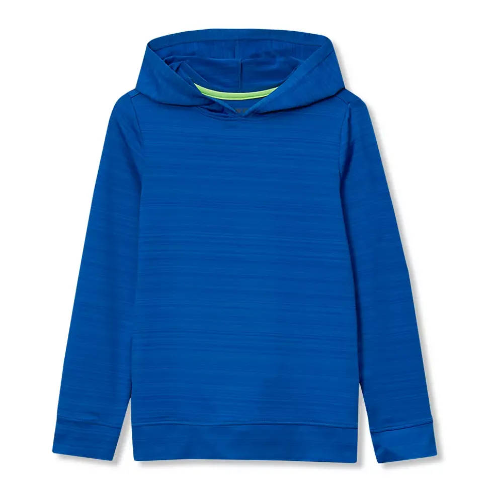 Kids Sunshade UPF 50 Chlorine Resistant Long Sleeve Sun Hoodie Rash Guard