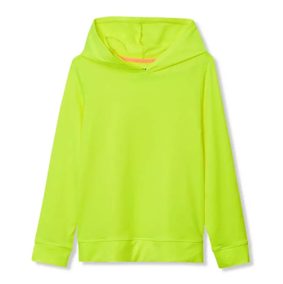 Kids Sunshade UPF 50 Chlorine Resistant Long Sleeve Sun Hoodie Rash Guard