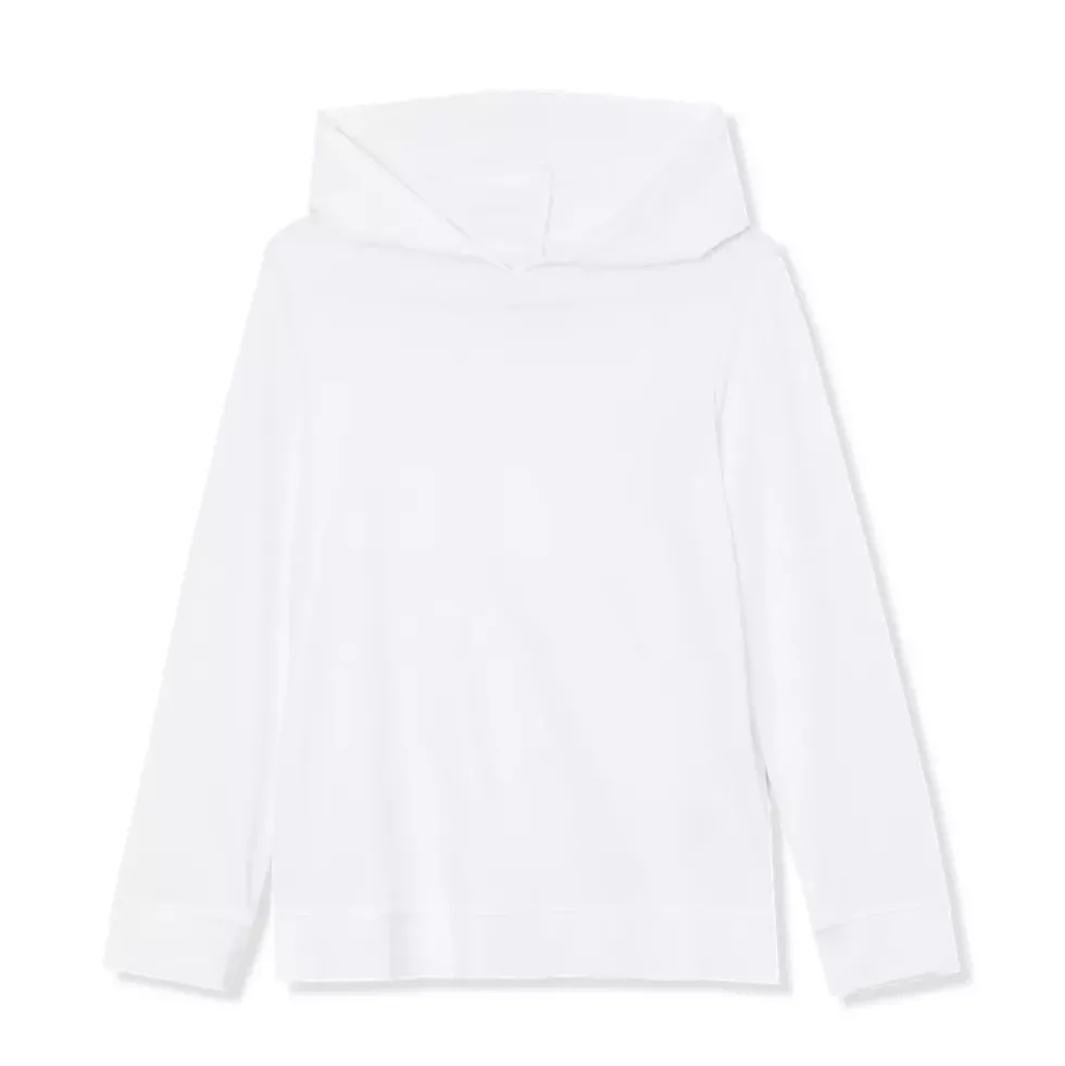 Kids Sunshade UPF 50 Chlorine Resistant Long Sleeve Sun Hoodie Rash Guard