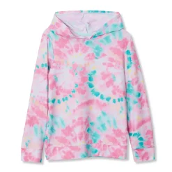 Kids Sunshade UPF 50 Chlorine Resistant Long Sleeve Sun Hoodie Rash Guard