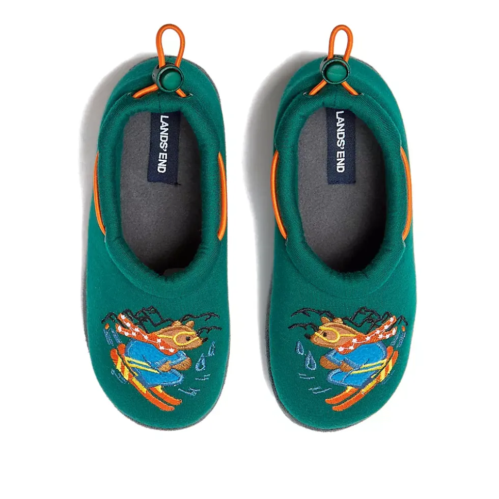 Kids Sweet Dreams Adjustable Toggle Fleece Lined Slippers