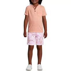 Kids Tie Dye French Terry Pull On Sweat Shorts