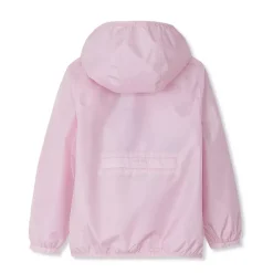 Kids Waterproof Hooded Packable Rain Jacket