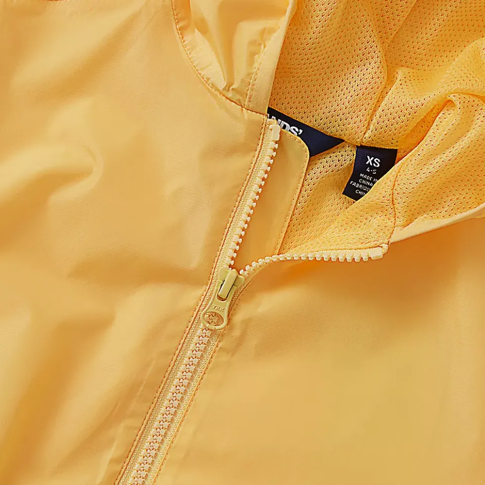 Kids Waterproof Hooded Packable Rain Jacket