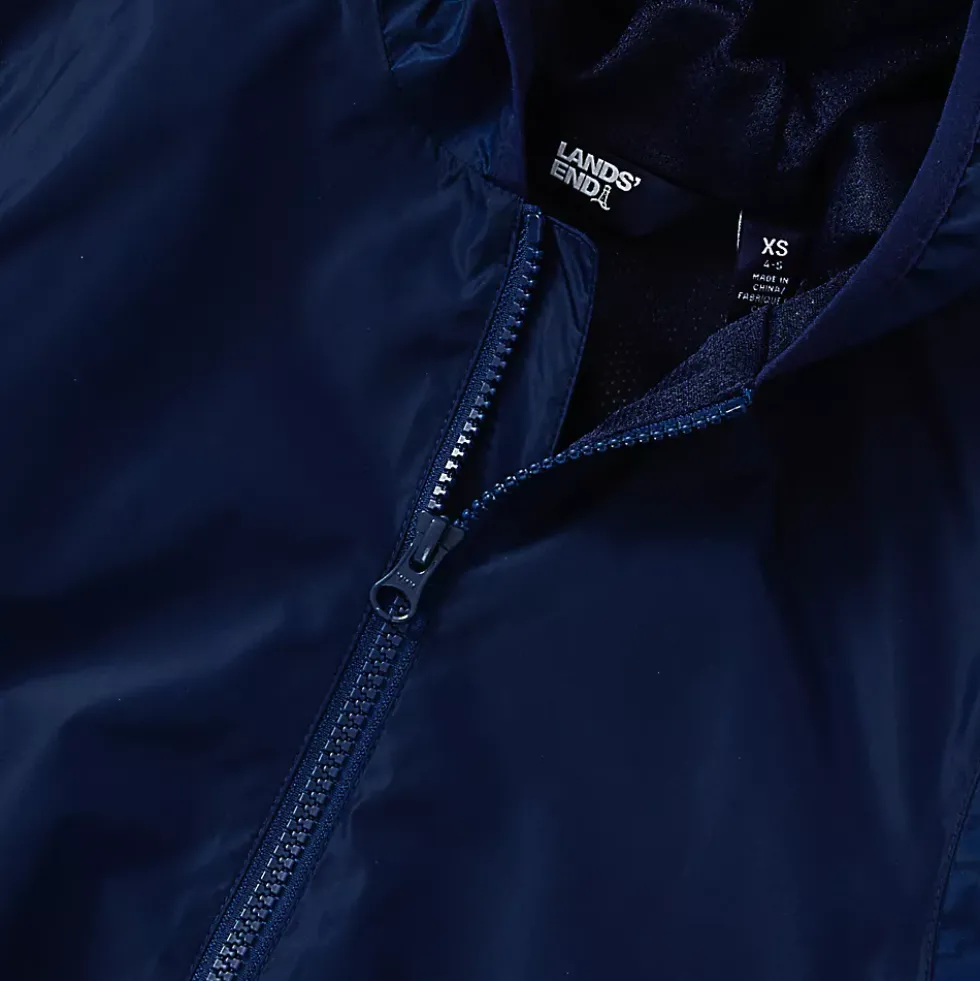 Kids Waterproof Hooded Packable Rain Jacket