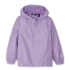 Kids Waterproof Hooded Packable Rain Jacket