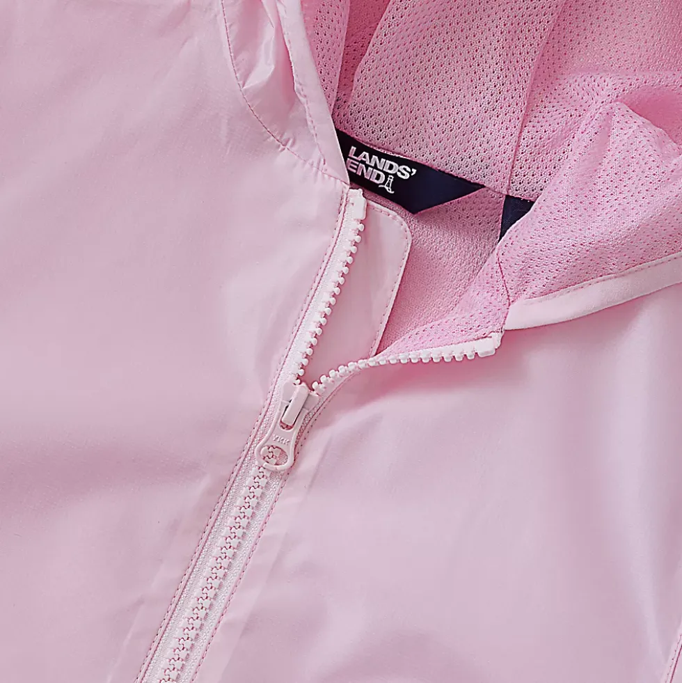 Kids Waterproof Hooded Packable Rain Jacket
