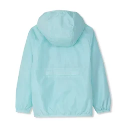 Kids Waterproof Hooded Packable Rain Jacket