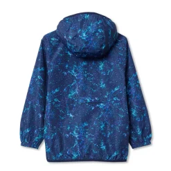 Kids Waterproof Hooded Packable Rain Jacket