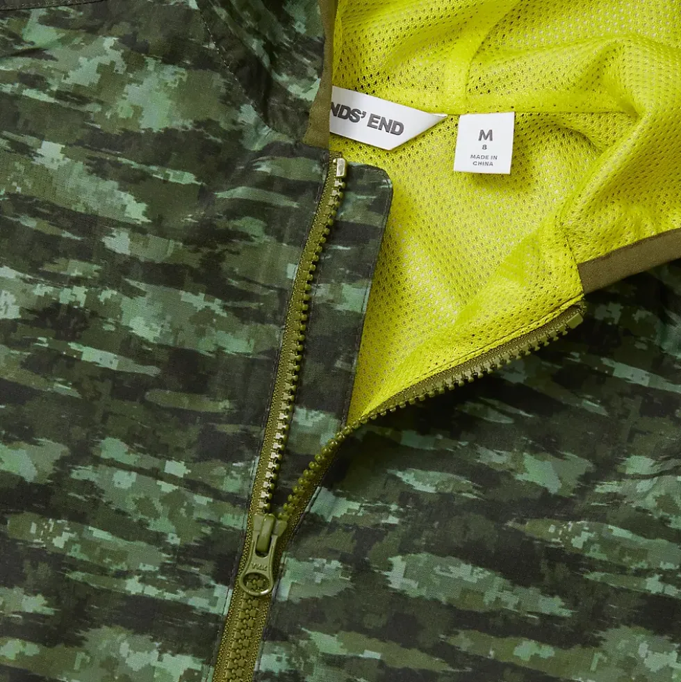 Kids Waterproof Hooded Packable Rain Jacket