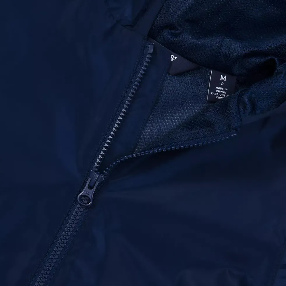 Kids Waterproof Hooded Packable Rain Jacket