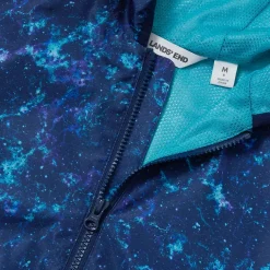 Kids Waterproof Hooded Packable Rain Jacket