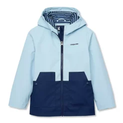 Kids Water Resistant Hooded Slicker Rain Jacket