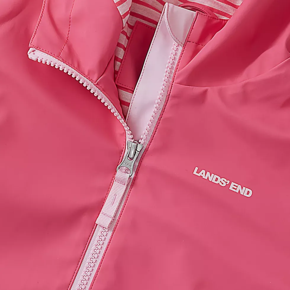 Kids Water Resistant Hooded Slicker Rain Jacket