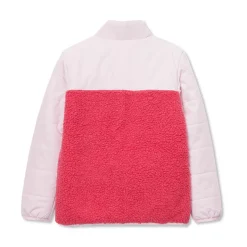 Kids Water Resistant Mixed Media Insulated Jacket