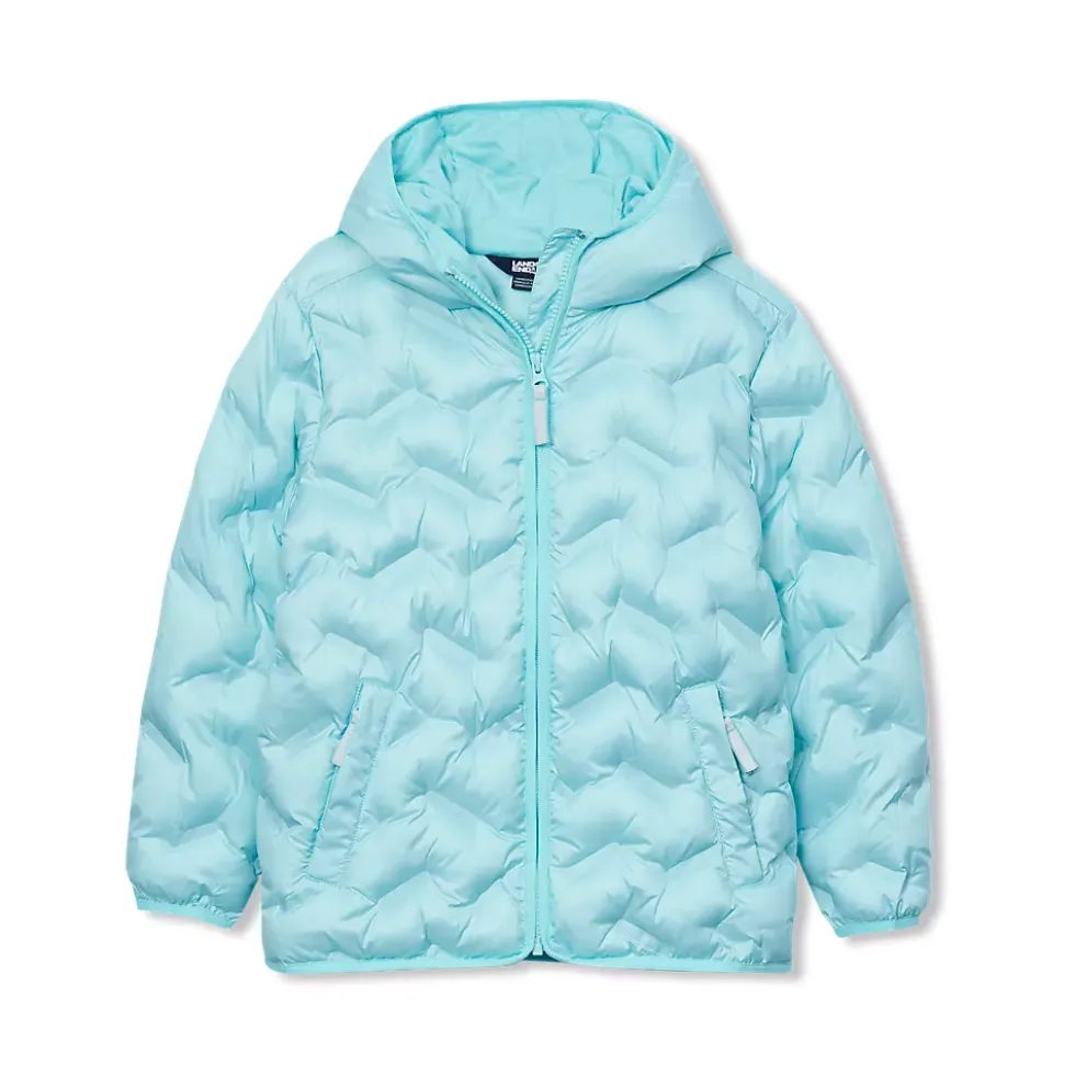 Kids Water Resistant Seamless Quilt Insulated Jacket