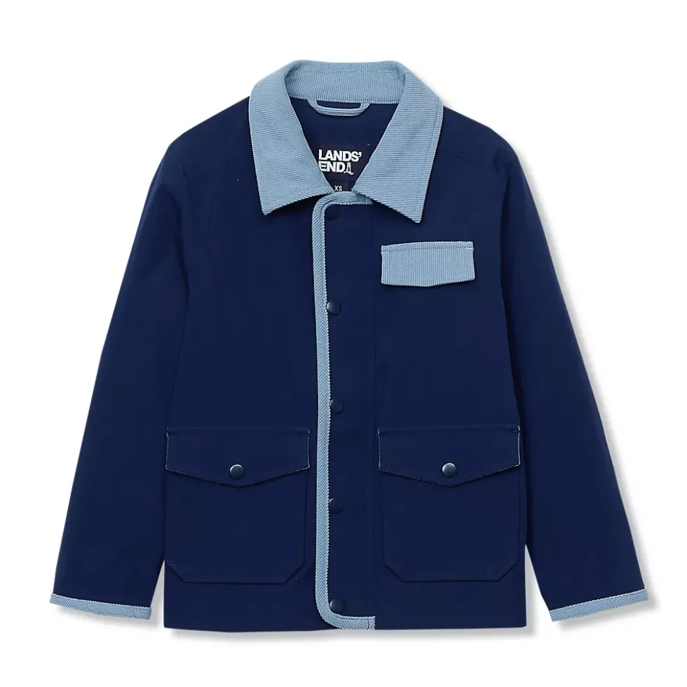 Kids Water Resistant Utility Jacket