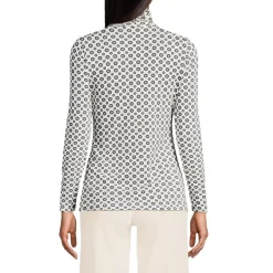 Lightweight Jersey Long Sleeve Turtleneck