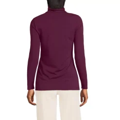 Lightweight Jersey Long Sleeve Turtleneck