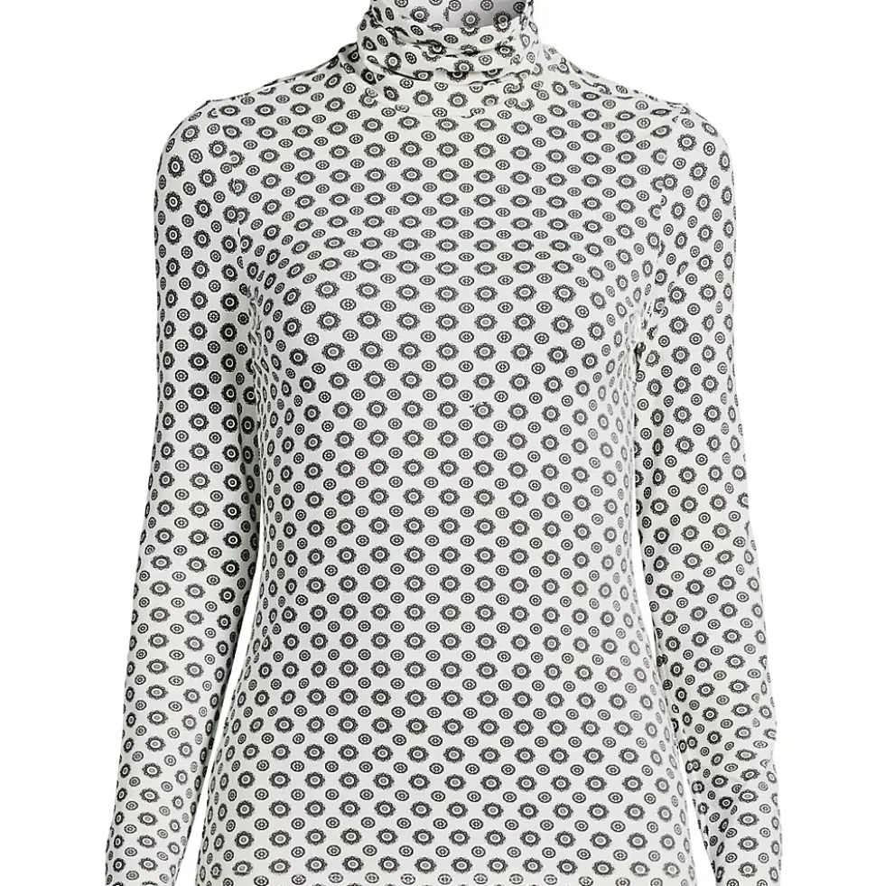 Lightweight Jersey Long Sleeve Turtleneck