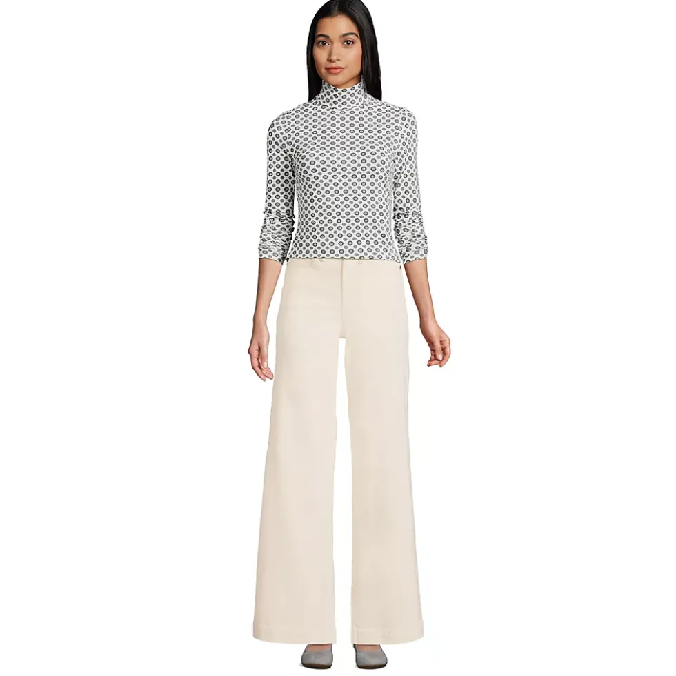 Lightweight Jersey Long Sleeve Turtleneck