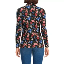 Lightweight Jersey Long Sleeve Turtleneck