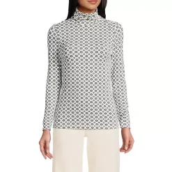 Lightweight Jersey Long Sleeve Turtleneck