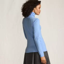Lightweight Jersey Long Sleeve Turtleneck