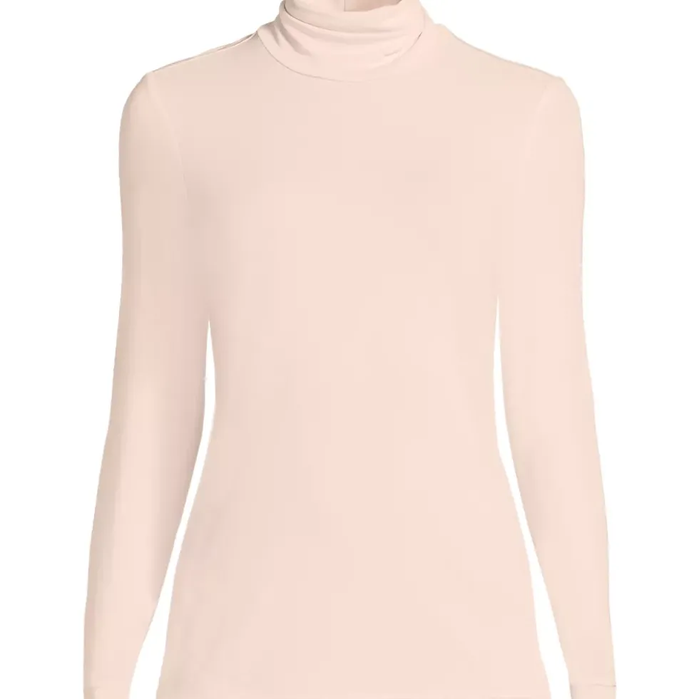 Lightweight Jersey Long Sleeve Turtleneck