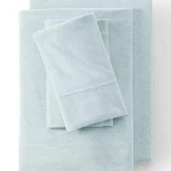 Lightweight Stretch Modal Jersey Heathered Bed Sheet Set