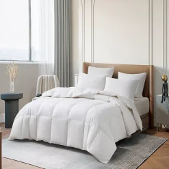 Martha Stewart All Season Cotton Blend Goose Down Fiber Comforter