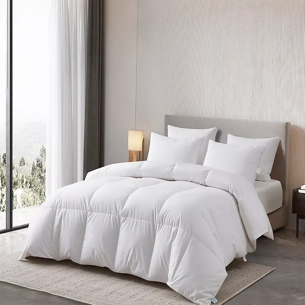 Martha Stewart All Season Cotton Blend Hungarian Goose Down Comforter
