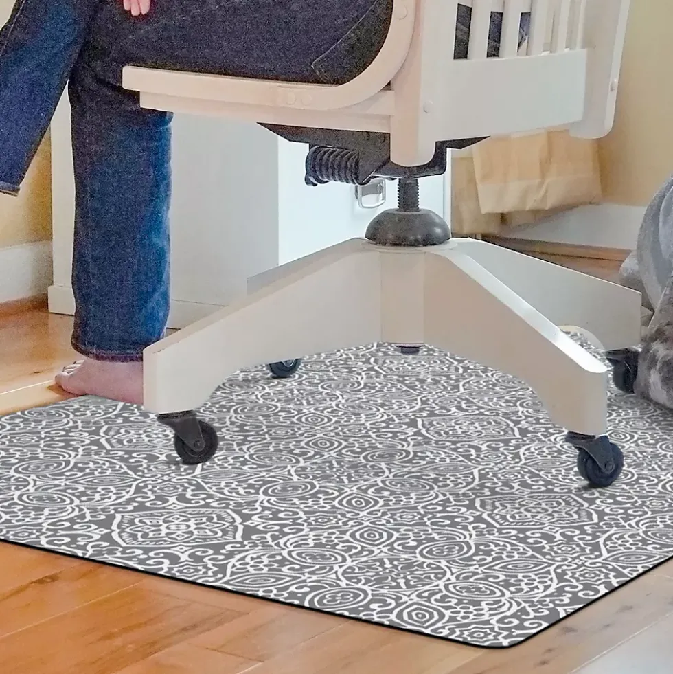 Matterly Arabesque Desk Chair Floor Mat